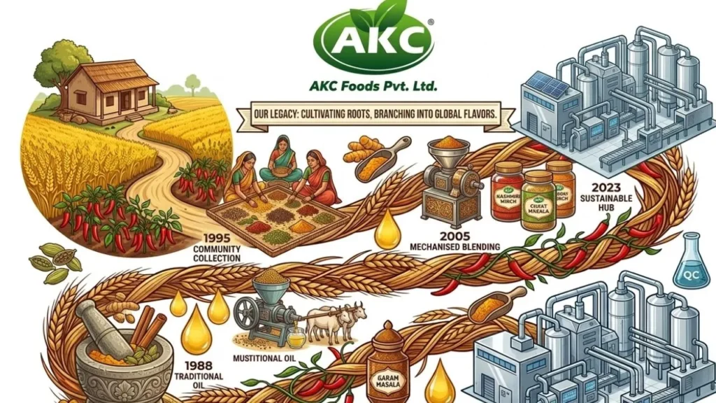 A trusted mustard oil manufacturer and masala manufacturer in India | AKC Foods